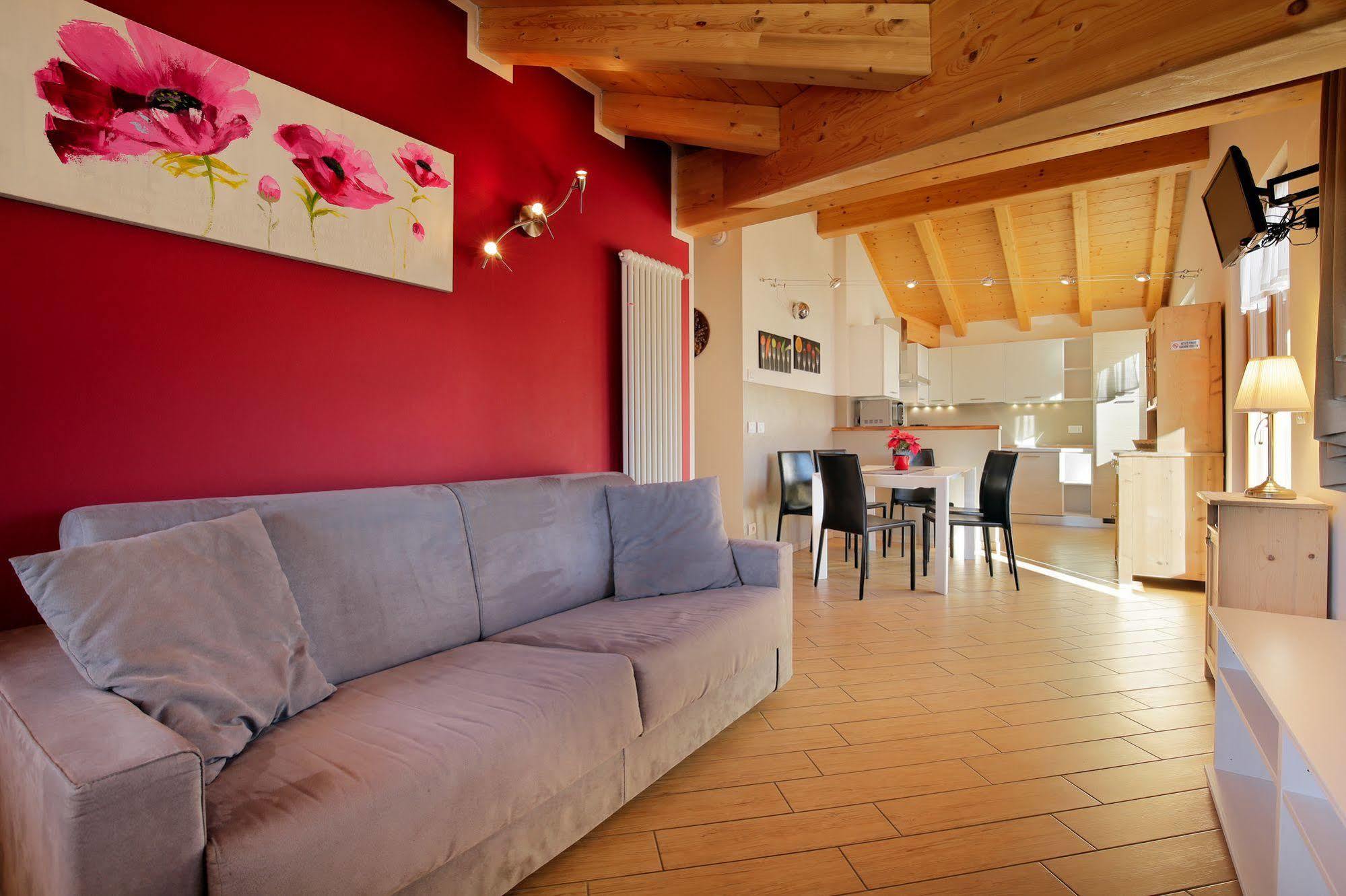 Villa Prafiori Cavalese Eksteriør billede